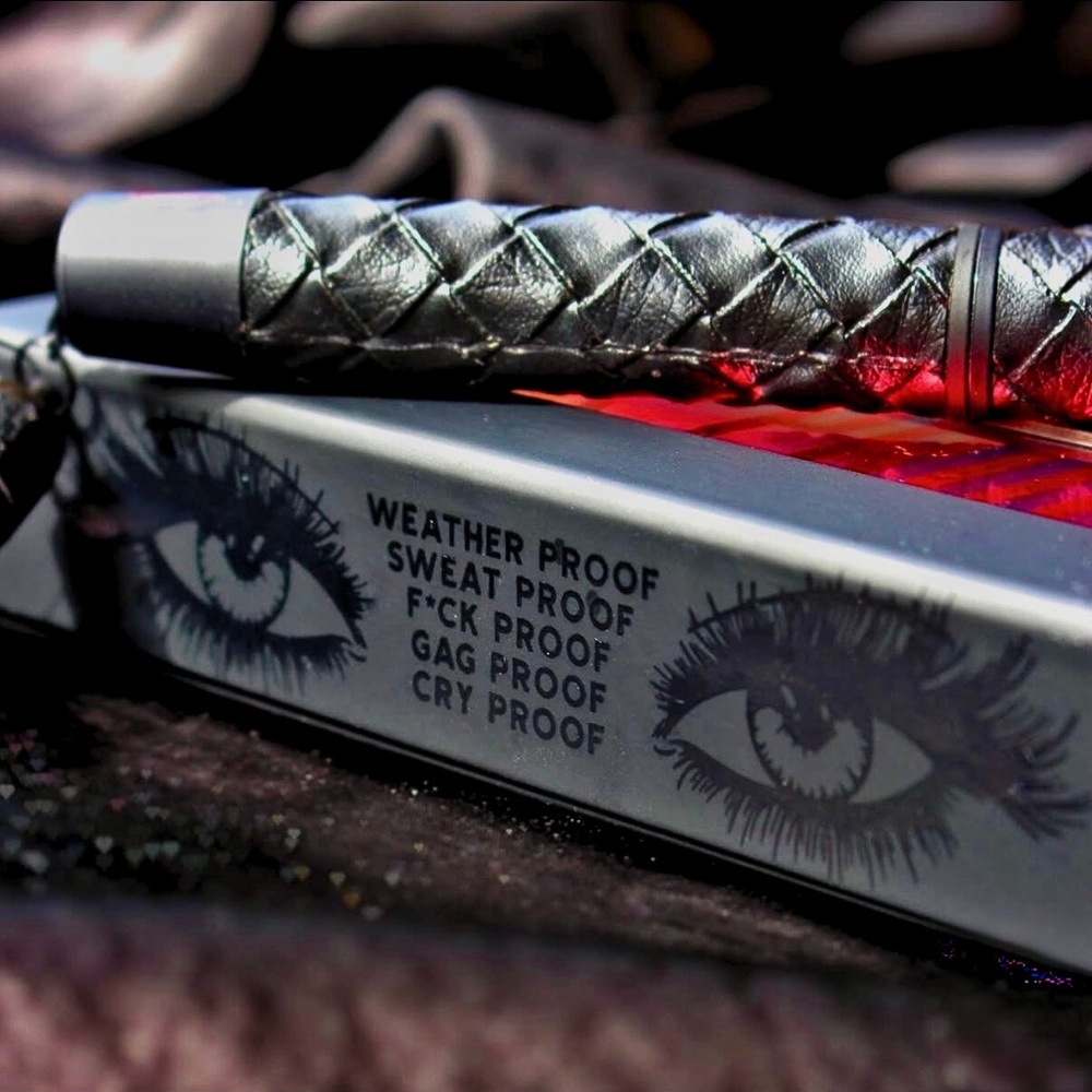 Jeffree Star | F**k Proof Mascara Black | NiB leather whip tube design kinky fun - Picture 12 of 16